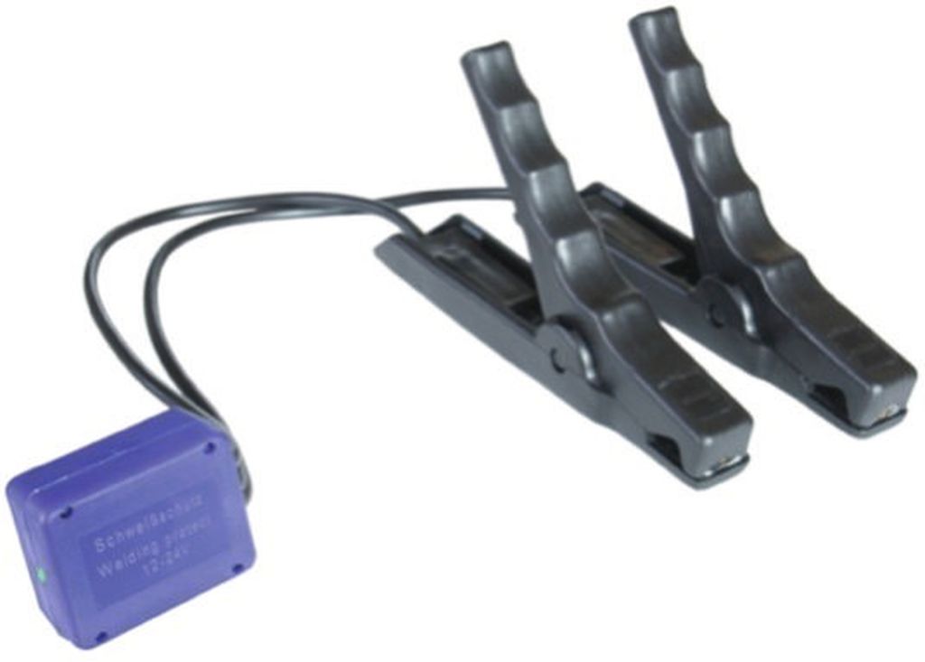 Protection de soudage avec ind. LED 12/24V