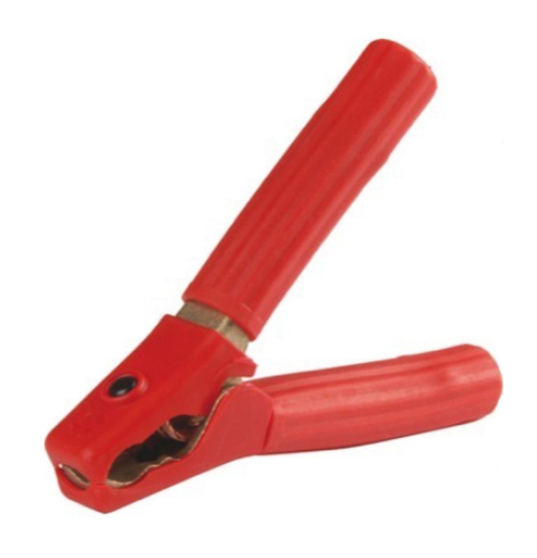 [52.289.614] pinces de charge  rouge 1000 Amp complètement isolées
