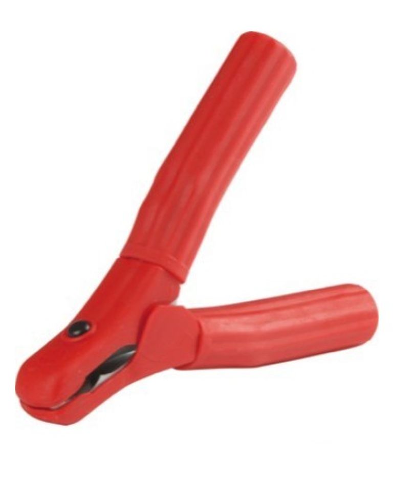 [52.289.644] pinces de charge  rouge 200 Amp complètement isolées