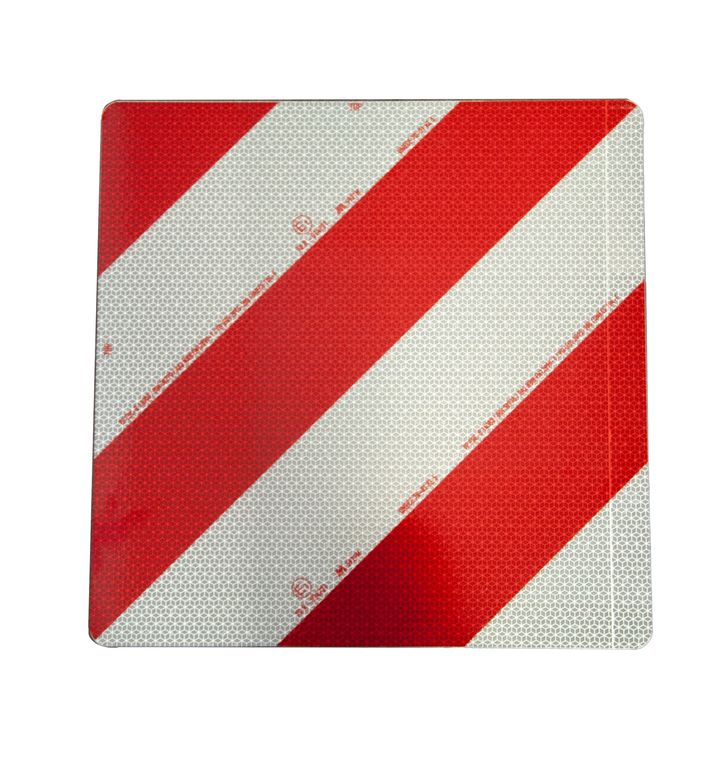 [250.319] Panneau d'avertissement 423 x 423mm, rouge / blanc ECE cl. 5