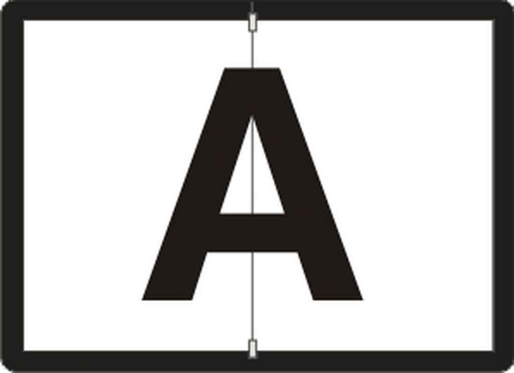 [43.361] Panneau en métal blanc, réfléchissant  A