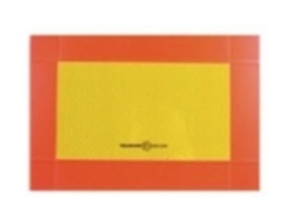 [600.293.1] Panneau aluminium, Set pour remorque  282 x 200 mm