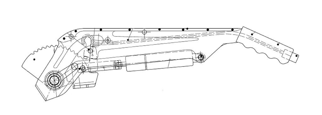 Handbremshebel BPW ZAV 1.6-5