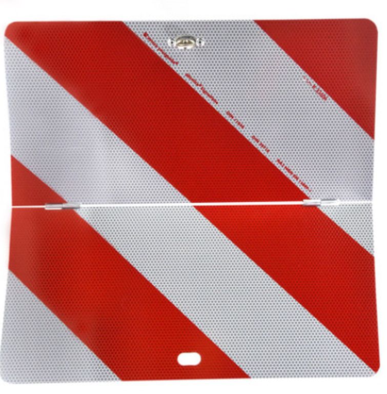 [PW183V] Panneau d'avertissement de stationnement 423 x 423mm, rabattable à droite