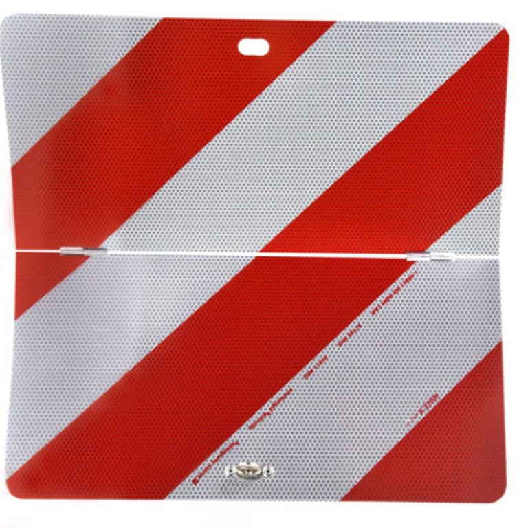 [PW184V] Panneau d'avertissement de stationnement 423 x 423mm, rabattable à gauche