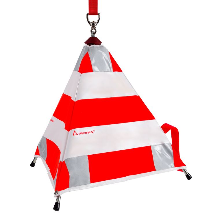 Warnsignal 3-dimensional, faltbar 500mm
