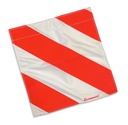 Drapeau de rempl. pour Fanjo rouge/blanc Triopan