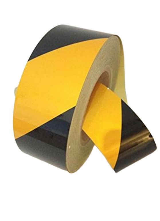 Markierungsklebeband gelb/schwarz 50mm x 10m