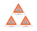 Triopan signal pliante 60 cm