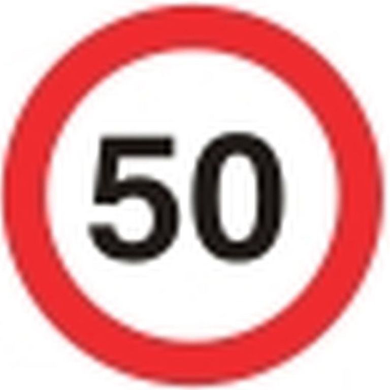 Folie selbstklebend 50 km/h