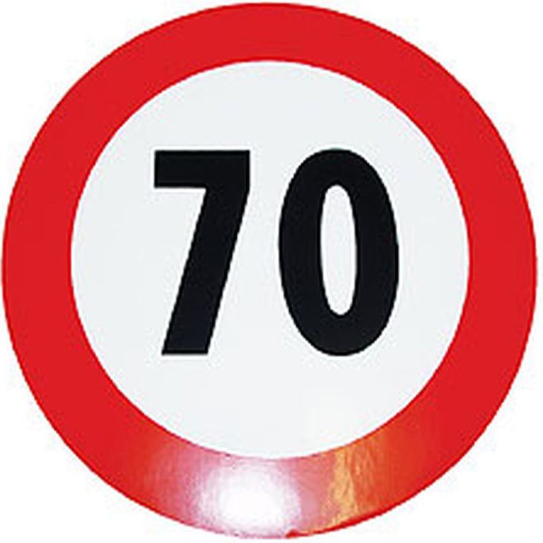 [41.070] Autocollant 70 km/h