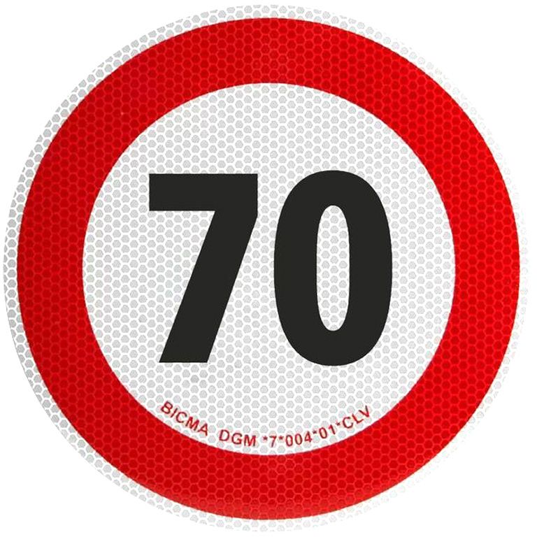 [41.071] Folie selbstklebend 70 km/h voll reflektierend