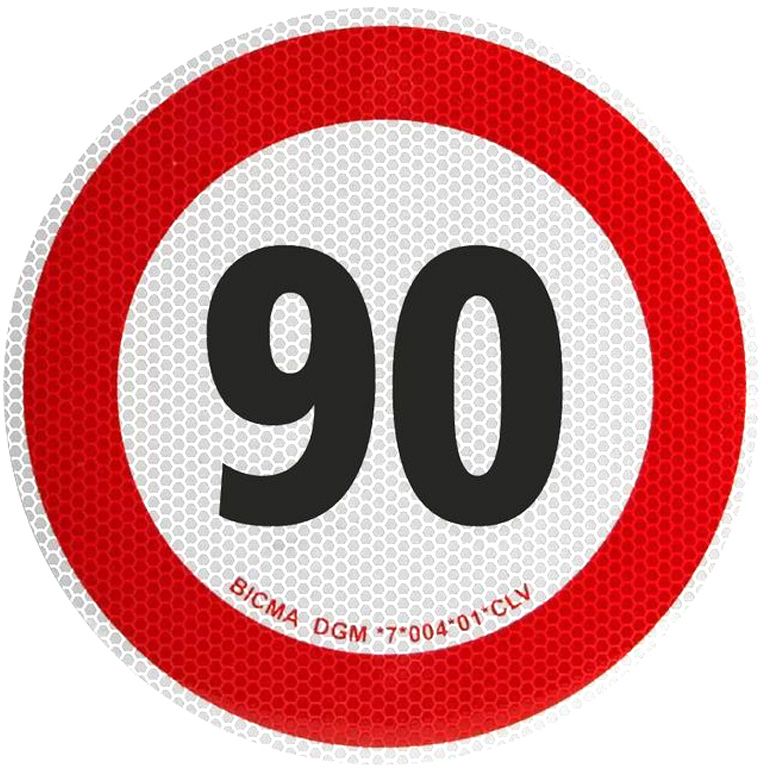 [41.091] Folie selbstklebend 90 km/h voll reflektierend