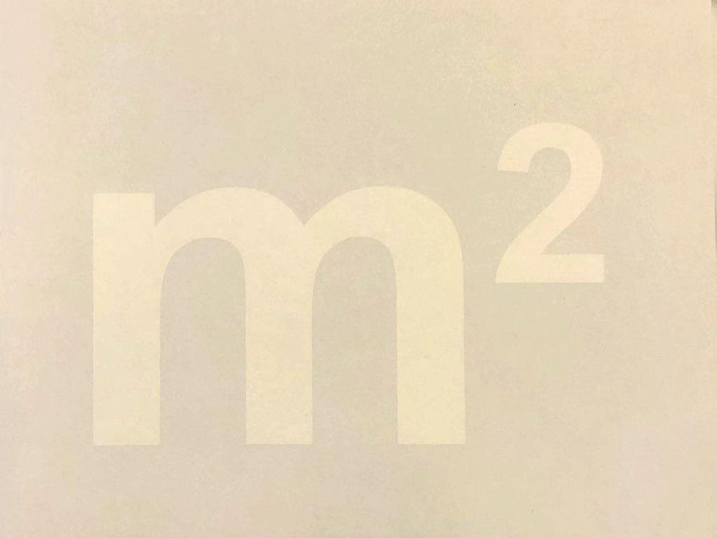 [003000403w] Film autocollant « m2 » blanc