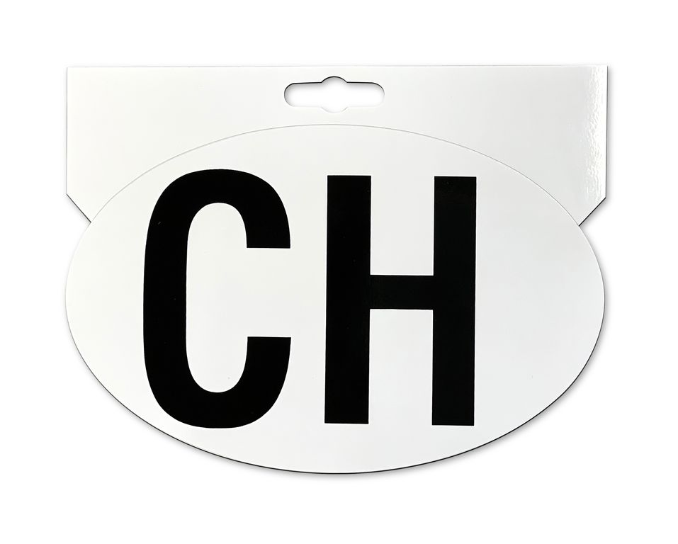 [41.200.E] CH - plaque autocollant, 175 x 115mm
