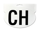 CH - plaque autocollant, 175 x 115mm