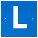L - plaque avec 2 ventouses