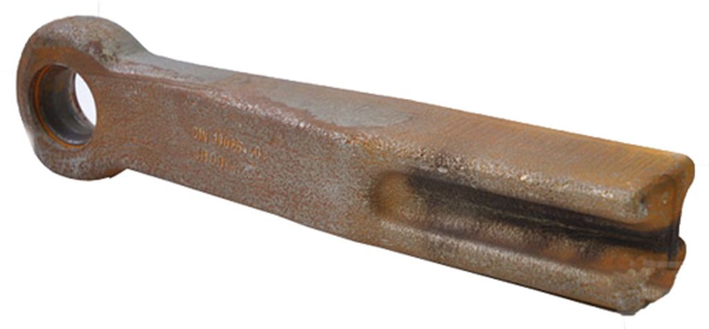 Anneau d'attelage 65x80 mm, L= 375 mm Ø40