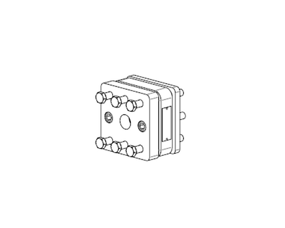 Zwischenflansch 100mm