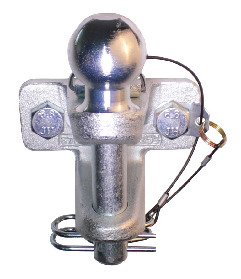 [185002015] Flanschkugel LB 90, D17.2kN, mit Bolzen 25mm