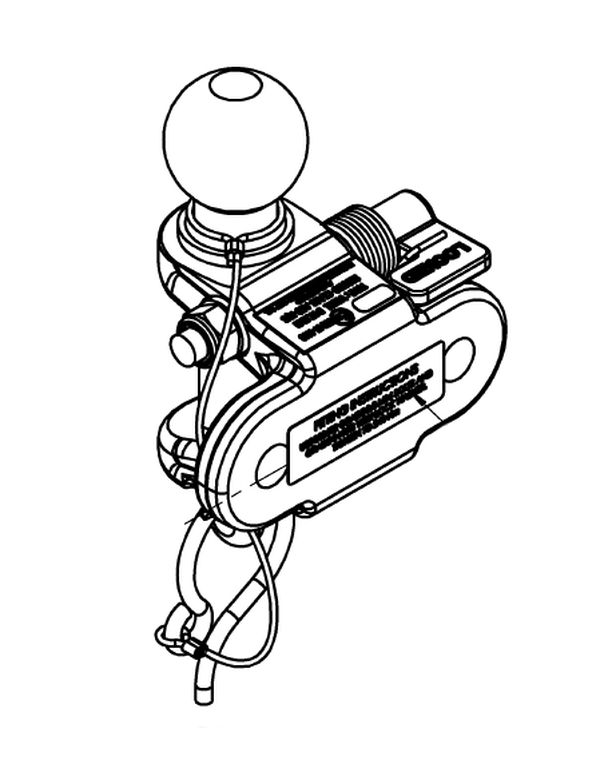 Boule d'accouplement gab.trous 90, D17.0kN, avec boulon 25mm