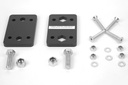 Plaque adapteur 2-trous sur 4-trous