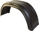 Garde boue 1-essieu plastique moulage p. inj.