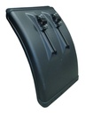 Demi-garde-boue 550/727 en polyéthylène noir IKK