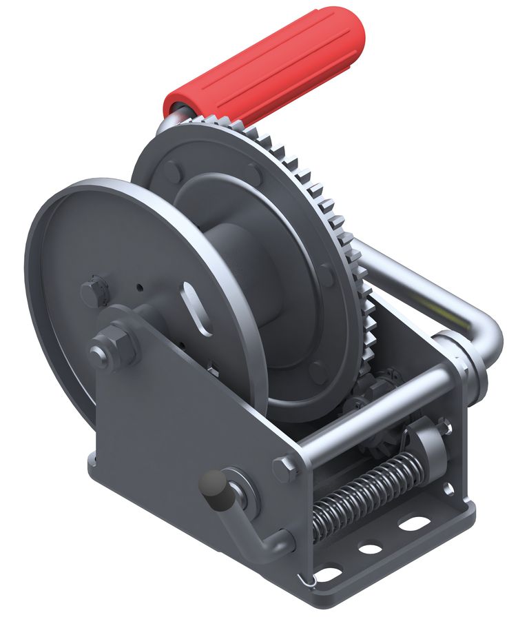 [1225543] Seilwinde  500kg ohne Seil