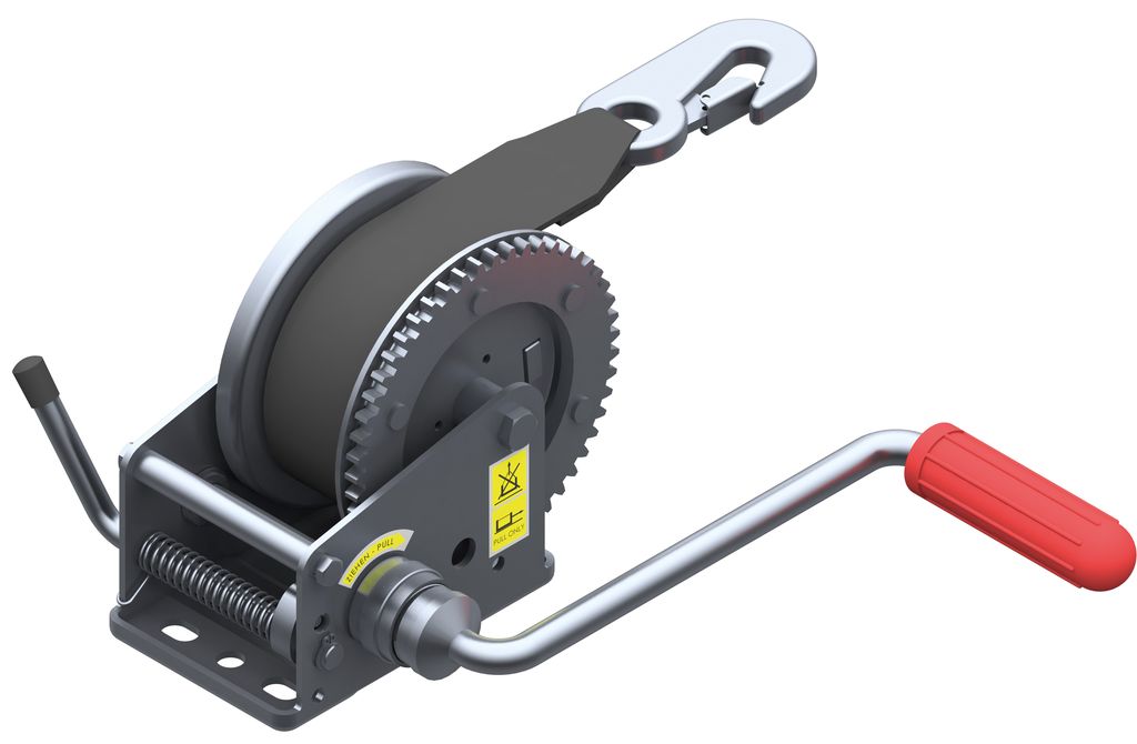 [1225547] Treuil  500kg avec bande 7 m