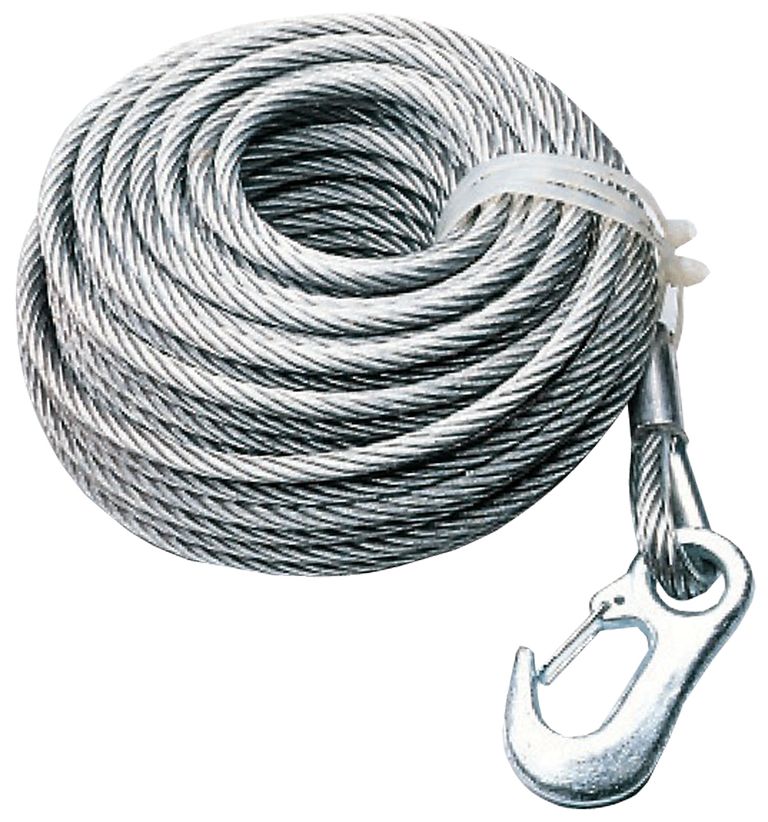 [1730136] Seilwinden Seil  350kg, 10m / 4mm
