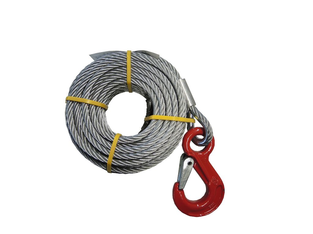 [1730140] Seilwinden Seil  900kg, 12.5m / 7mm