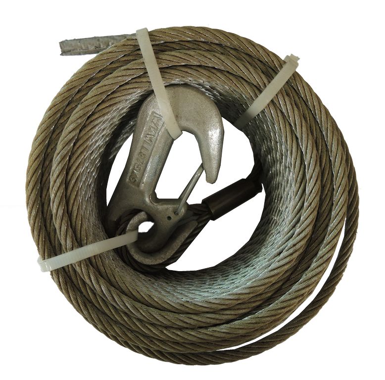[209526] Seilwinden Seil  800kg, 12.5m / 6mm