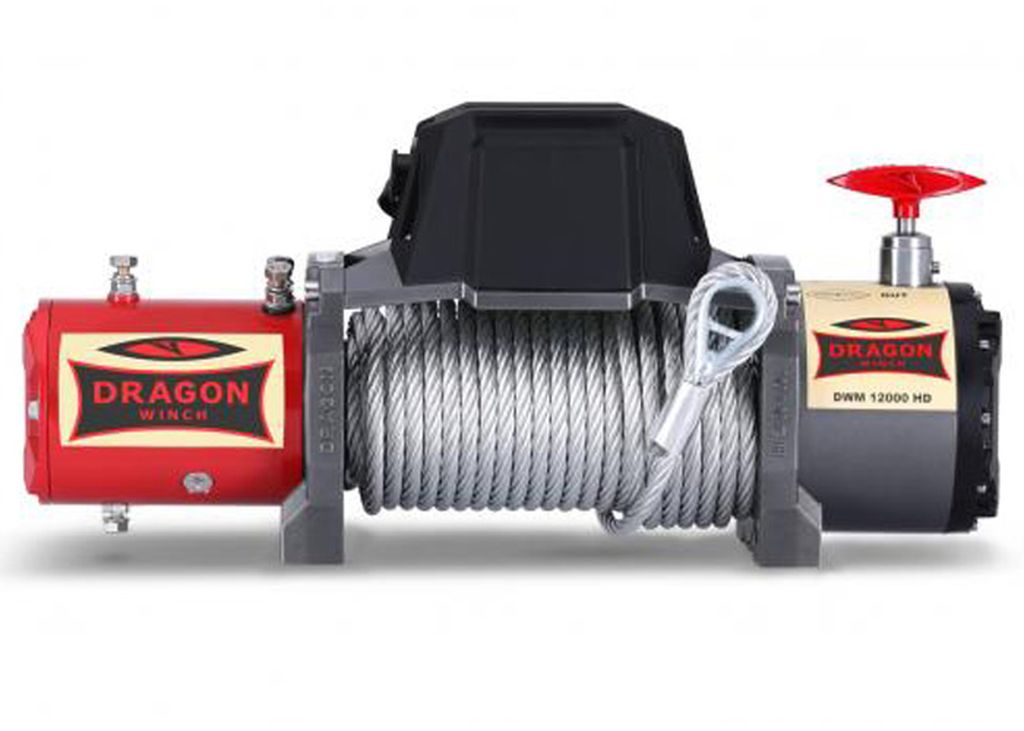 Treuil électrique 12V 5443kg force de traction