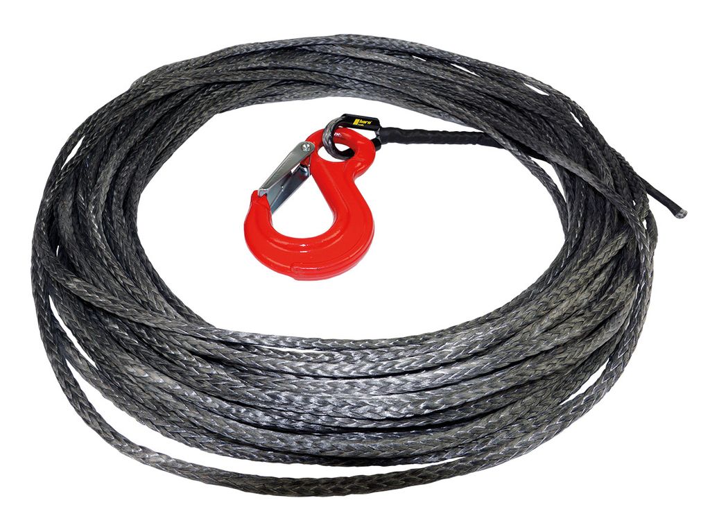Câble nylon pour  treuil électrique Ø6mm x 25m