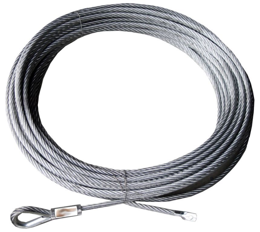 [5102319] Stahlseil Ø 5,4mm x 12.8m zu Elektroseilwinde