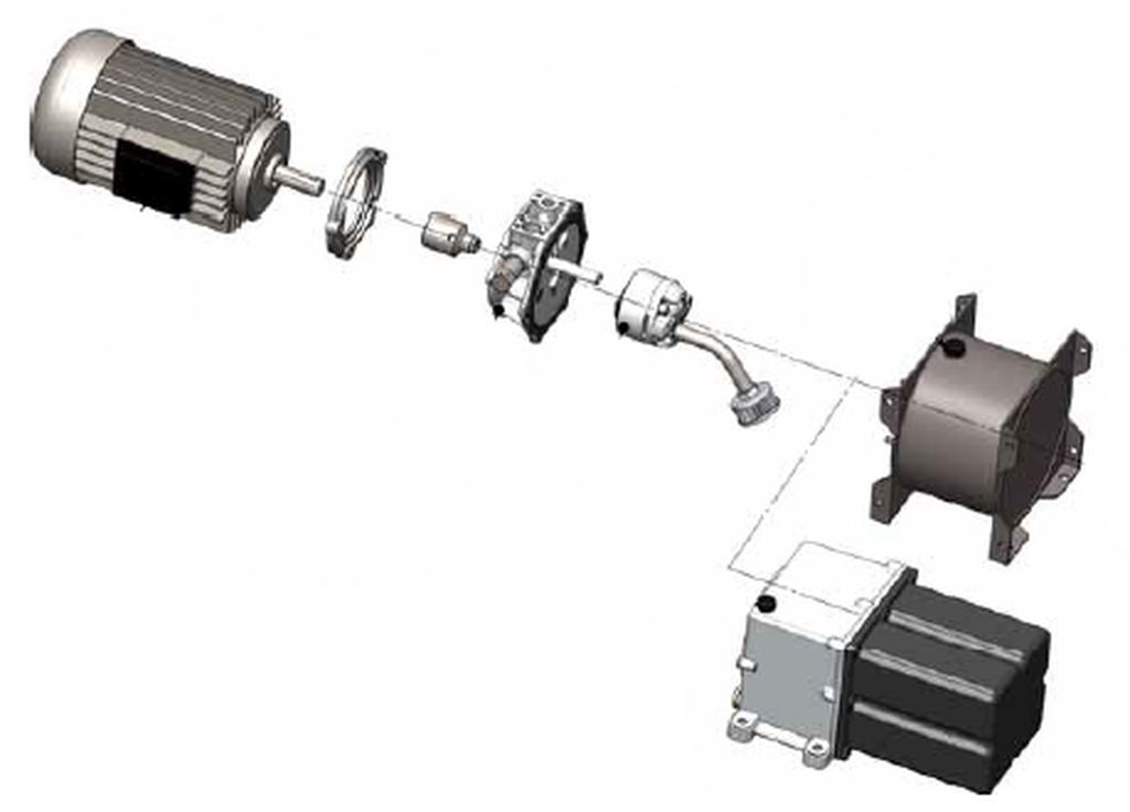 [14868000318] Agrégat électrohydraulique 380V
