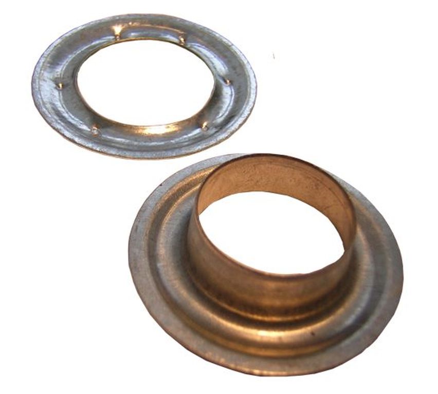 [020010002-VPE] Oeillet rond Ø 36mm extérieur, Ø 20mm intérieur paquet de 25 pièces