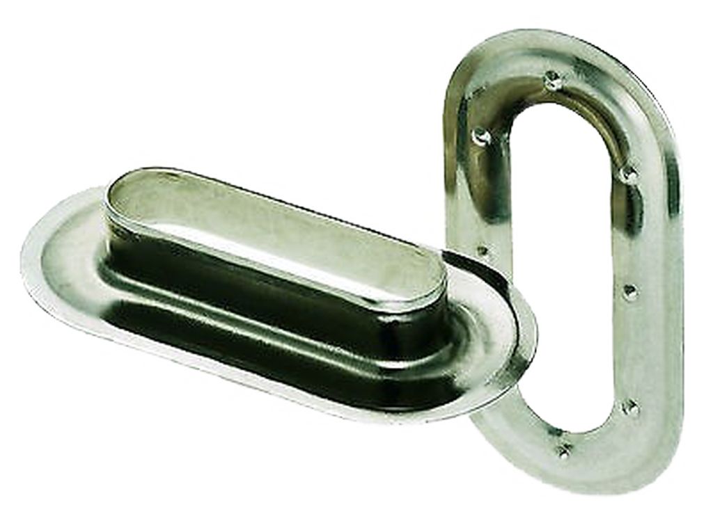 [020010008] Oeillet oval en laiton