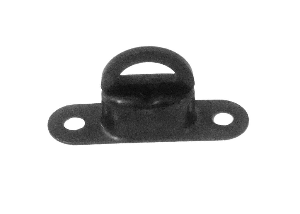 Bouchon tournant zingué pour œillet oval 35 x13 mm black edition