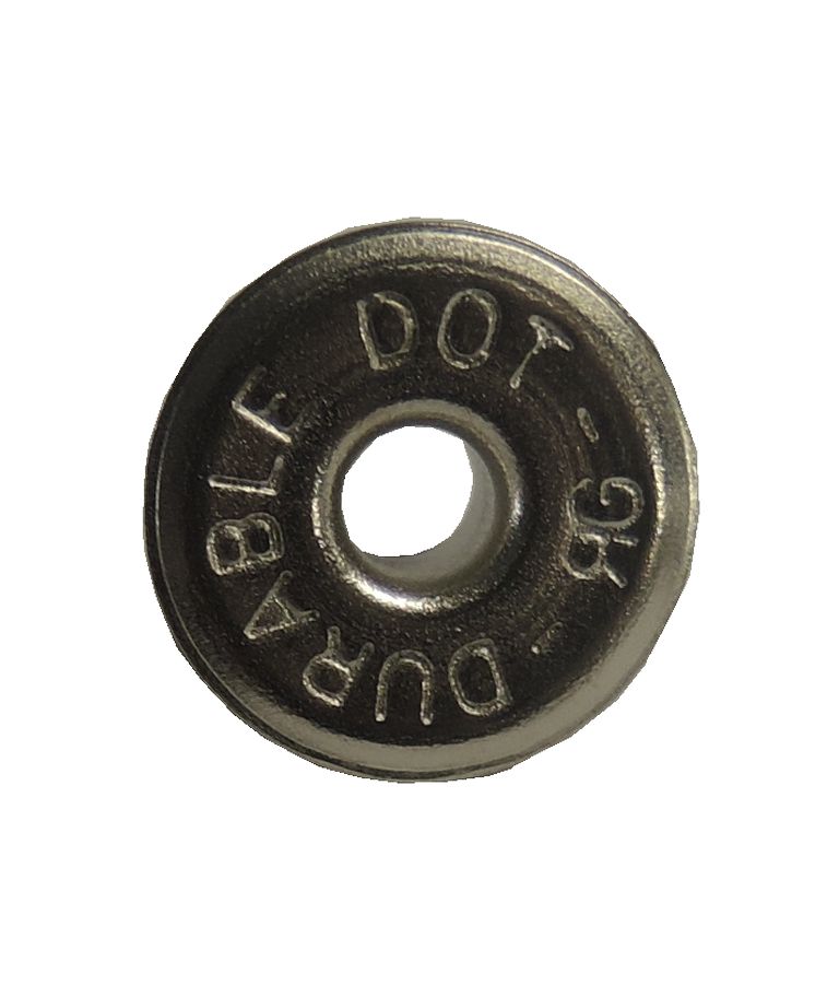 Druckknopf 4-teilig Messing