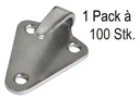 Dreiloch-Planenhaken, 1 Pack à 100 Stk.