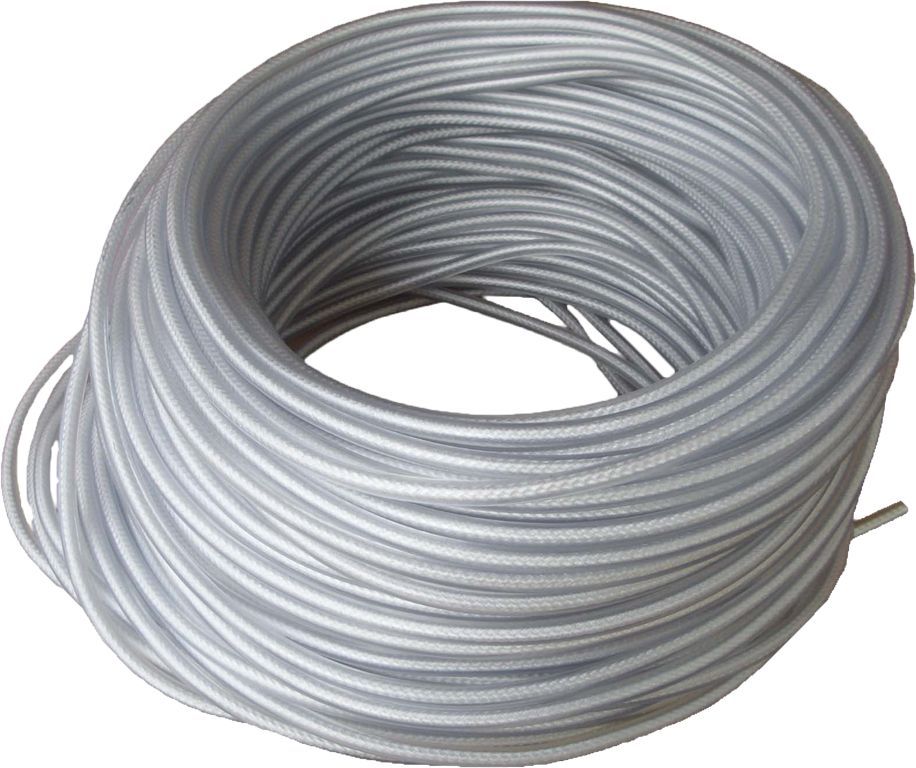 PVC-câble transparent avec nylon à l'int. 8mm