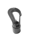 Mousqueton plastique noir en vrac
