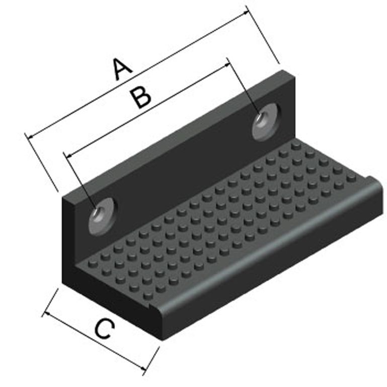 [140300] Gummitritt  200 x 91.5mm