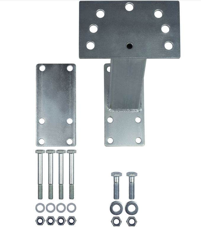 [010101105] Support roue de secours 5x112 & 4x100 à serrage, universel