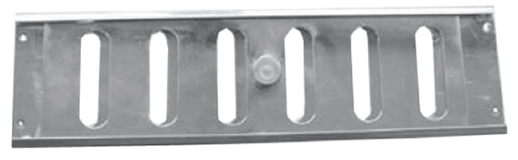 [402693009] Entlüftungsschieber ALU 500 x 100