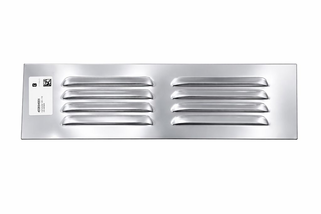 [402694008] Grille d'aération à ouïes 500 x 110