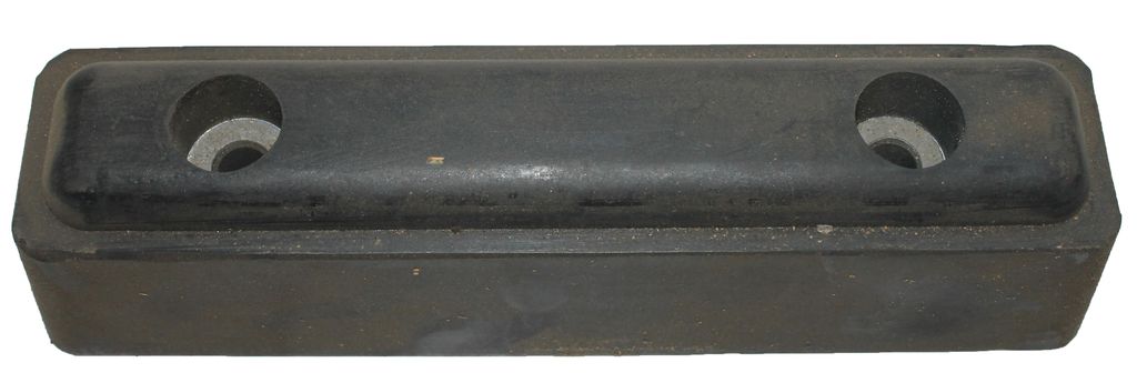 [408954001] Gummi Rammpuff schwarz L 215 B 50 H 55mm