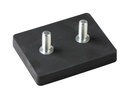 Magnet 59x45x8.5mm, Haftkraft: ca 24kg